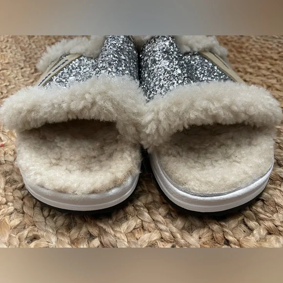 Golden Goose Poolstar Shearling Slides - NEW - Picture 8 of 11